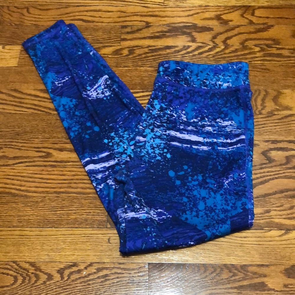 Blue/purple workout pants M